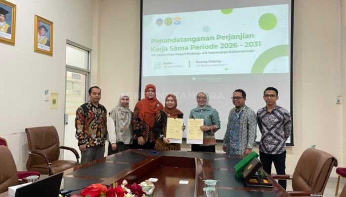 Penguatan Sinergi Tridharma Perguruan Tinggi: FK UNP dan FK Universitas Baiturrahmah Jalin Kerja Sama Strategis