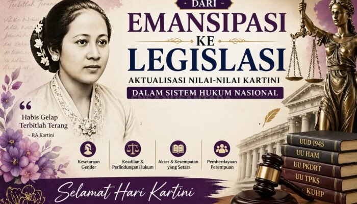 Dari Emansipasi ke Legislasi: Aktualisasi Nilai-nilai Kartini dalam Sistem Hukum Nasional