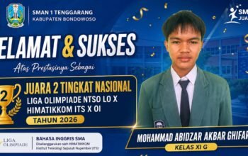 Siswa SMAN 1 Tenggarang Bondowoso Raih Juara 2 Nasional Olimpiade Bahasa Inggris