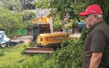 Pemko Sawahlunto Tangani Genangan di Pasar Silo, Harap Dukungan CSR PT Bukit Asam Segera Terealisasi