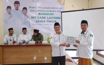 Rakor Koin NU Korwil 1 Jatim di Malang, LazisNU Kencong Jember Salurkan Donasi Bencana