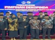 Dekopinda Blitar 2025–2030 Dikukuhkan, DPRD Soroti Transformasi Koperasi di Era Ekonomi Modern