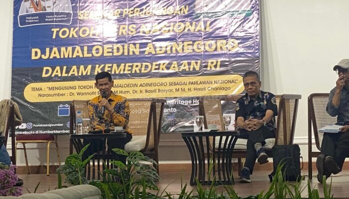 Seminar di Sawahlunto Dorong Djamaloedin Adinegoro Diusulkan Jadi Pahlawan Nasional