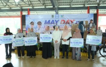 Peringatan Hari Buruh 2026 di Banjarnegara, Bupati: Kenaikan UMK dengan Kabupaten Tetangga Semakin Tipis