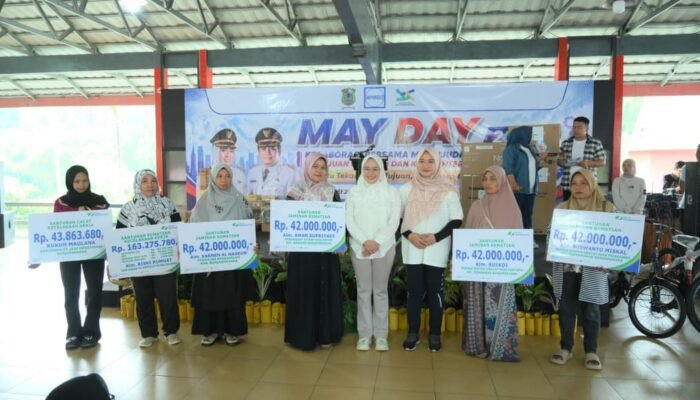 Peringatan Hari Buruh 2026 di Banjarnegara, Bupati: Kenaikan UMK dengan Kabupaten Tetangga Semakin Tipis