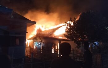 Satu Rumah di Desa Tanjung Beringin Hangus Terbakar, Respons Damkar Kaur Dikritik Warga