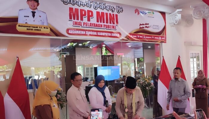 Bupati Jember Resmikan MPP Mini di Tanggul, Semua Pelayanan Publik Tersedia