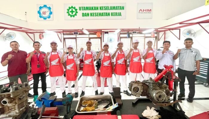 Jembatani Dunia Pendidikan dan Industri, Astra Motor Kalimantan Timur 2 Kawal Uji Kompetensi di SMKN 19 Samarinda