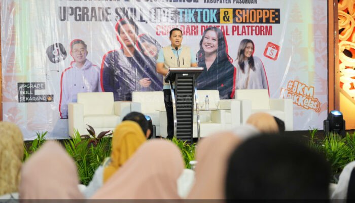 Dorong Peningkatan Pendapatan, Mas Rusdi Ajak UMKM Pasuruan Kuasai Teknik Live Commerce