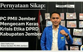 Pernyataan Sikap: PC PMII Jember Mengecam Keras Krisis Etika DPRD Kabupaten Jember