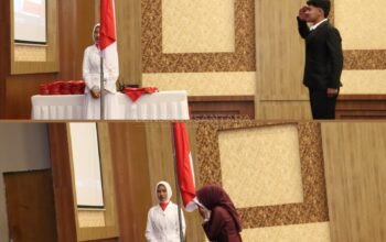 Bikin Merinding, Ratusan Lulusan SMKN 3 Bondowoso Hormat dan Cium Sang Saka Merah Putih di Gelaran Farewell Party