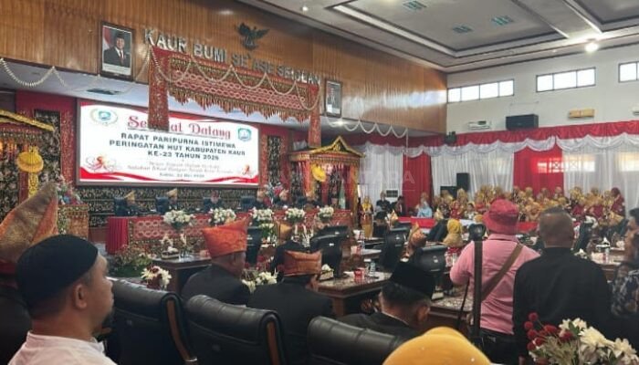 DPRD Kaur Gelar Rapat Paripurna Istimewa HUT ke-23, Tekankan Sinergi Pembangunan