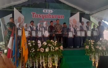 Forkopimcam Panggul Trenggalek Hadiri Pelepasan Kelas IX SMPN 2 Panggul