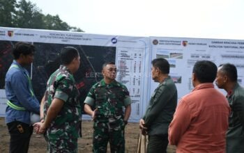 Danrem 083 Sambangi Bondowoso, Pastikan Pembangunan Yonif TP Berjalan Sesuai Target