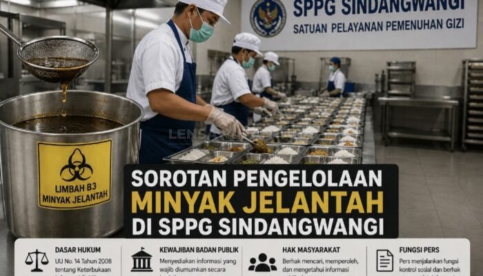SPPG Sindangwangi “Bungkam” Saat Dikonfirmasi Terkait Pengelolaan Limbah Minyak Goreng