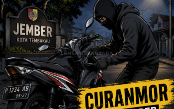 Aksi Curanmor Gumukmas Jember Digagalkan, Residivis Asal Lumajang Ditangkap