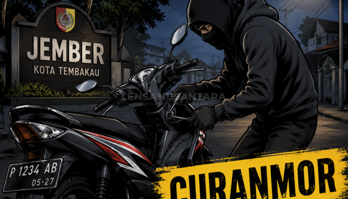Aksi Curanmor Gumukmas Jember Digagalkan, Residivis Asal Lumajang Ditangkap