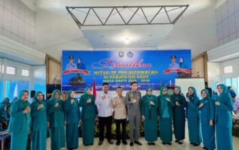 Ny. Popy Gusril Lantik Ketua Tim PKK Sembilan Kecamatan di Kabupaten Kaur, Tekankan Peran Penting PKK di Desa