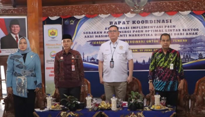 Ketua DPRD Dukung Program P4GN Melalui Rakor di Pendopo Kabupaten