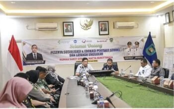 Wali Kota Sawahlunto Buka Sosialisasi Stroke dan Layanan Unggulan RS Otak M. Hatta Bukittinggi