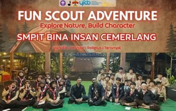 Kemah Baru Gaya Gen Z, Pramuka SMPIT BIC Bondowoso Padukan Petualangan Alam dan Kreativitas Digital