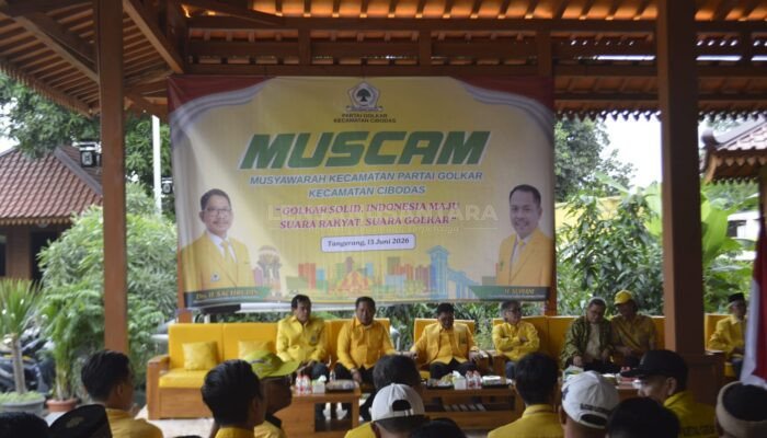 Muscam Perdana Golkar Cibodas 2025–2030, Dicky Himawan Saputra Terpilih Aklamasi