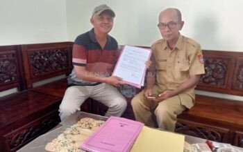 Mantan Wartawan Radar Jember Totok Sumianta Maju Jadi Calon BPD Karangbayat