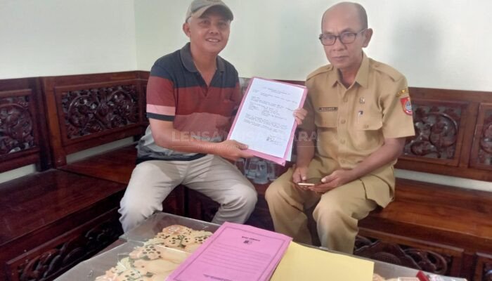 Mantan Wartawan Radar Jember Totok Sumianta Maju Jadi Calon BPD Karangbayat