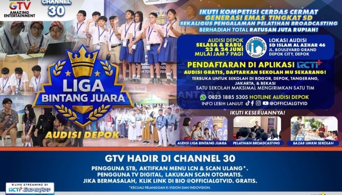 Super Antusias, Audisi Liga Bintang Juara Tangerang Diikuti Lebih 500 Siswa! Giliran Audisi Depok 23 & 24 Juni ini