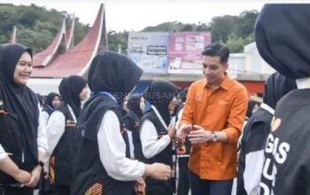 Wali Kota Sawahlunto Lepas 77 Petugas Sensus Ekonomi 2026, Ajak Masyarakat Berikan Data Akurat