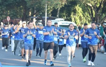 Semarakkan Tahun Baru Islam 1448 H, Kapolres Bondowoso Turun Langsung Meriahkan Samara Run 2026