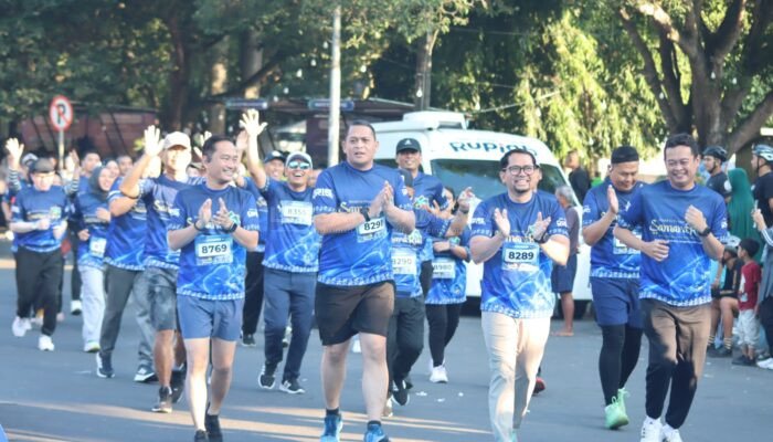 Semarakkan Tahun Baru Islam 1448 H, Kapolres Bondowoso Turun Langsung Meriahkan Samara Run 2026