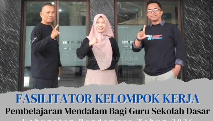 Inilah 3 Fasilitator Kelompok Kerja Pembelajaran Mendalam Bagi Guru SD Kabupaten Bondowoso 2026