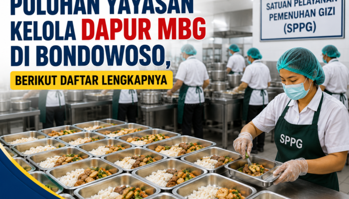 Puluhan Yayasan Kelola Dapur MBG di Bondowoso, Berikut Daftar Lengkapnya