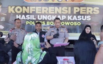 Komitmen Berantas Narkoba, Polres Bondowoso Amankan Pengedar Sabu di Grujugan