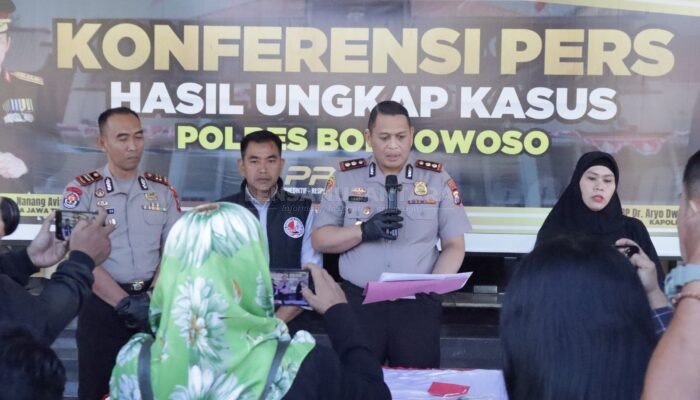 Komitmen Berantas Narkoba, Polres Bondowoso Amankan Pengedar Sabu di Grujugan