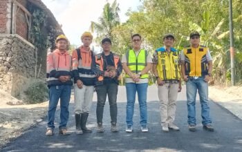 Masuk Proyek Setrategis Nasional, Kejari Banjarnegara Cek Pembangunan Ruas Jalan Merden – Lawangawu