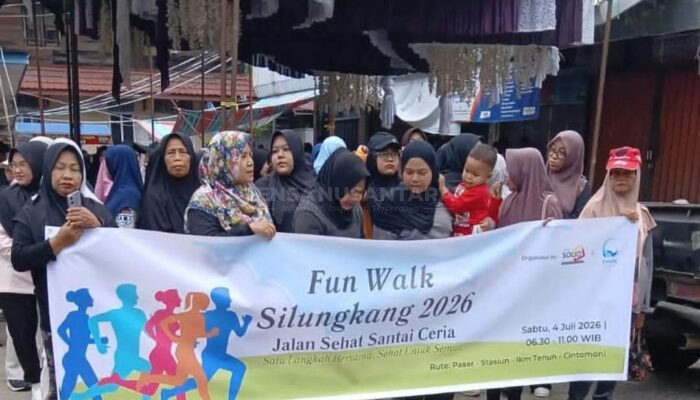Ratusan Warga Meriahkan Fun Walk Silungkang 2026, Pererat Kebersamaan di Masa Libur Sekolah