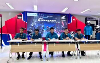 Gelar Regional Press Gathering, Astra Motor Kalimantan Timur 2 Perkenalkan Skutik SportiNew Honda Vario Evo 160