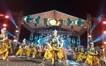 Persembahan AMF di Hari Bhayangkara ke 80, Penampilan Spektakuler Seni Saleho Karya Budaya di Banjarnegara Sukses