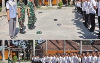 Manunggal TNI, SMKN 3 Bondowoso Perkuat Character Building Siswa Baru Lewat MPLS Ramah