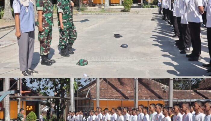 Manunggal TNI, SMKN 3 Bondowoso Perkuat Character Building Siswa Baru Lewat MPLS Ramah