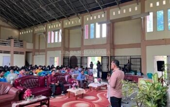 Cegah Penyalahgunaan Narkoba Sejak Dini, Kasat Resnarkoba Polres Sawahlunto Edukasi Siswa Baru SMAN 2 dan Ajak Jadi Pelopor Anti Narkoba