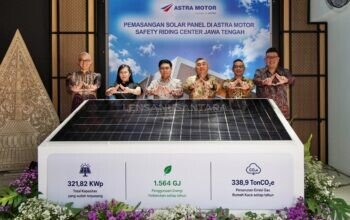 HUT ke-56, Astra Motor Perkuat Pemanfaatan Energi Bersih melalui Solar PV di Astra Motor Safety Riding Center Jawa Tengah