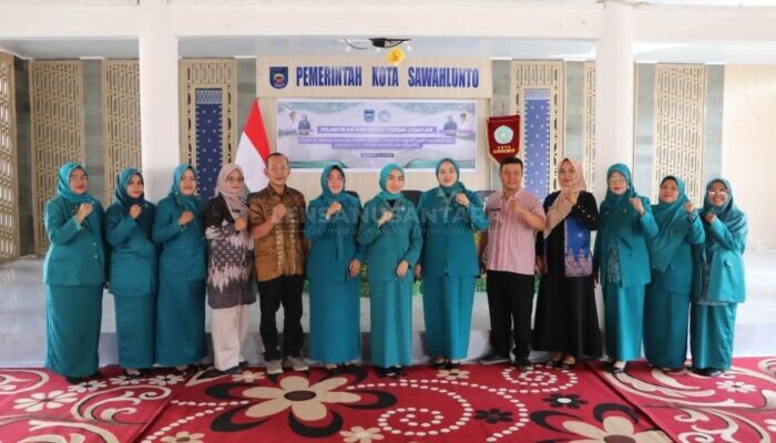 Tiga Ketua TP-PKK Kecamatan di Sawahlunto Resmi Dilantik, Perkuat Pemberdayaan Keluarga hingga Tingkat RT/RW