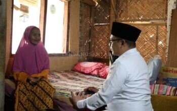 Tinjau Lansia Tunggal di Mayang, Pemkab Jember Serahkan Bansos dan Layanan Kesehatan