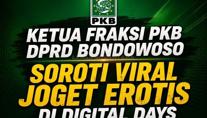 Ketua Fraksi PKB DPRD Bondowoso Soroti Viral Joget Erotis di Ajang Digital Days, Minta Pemda Lakukan Evaluasi