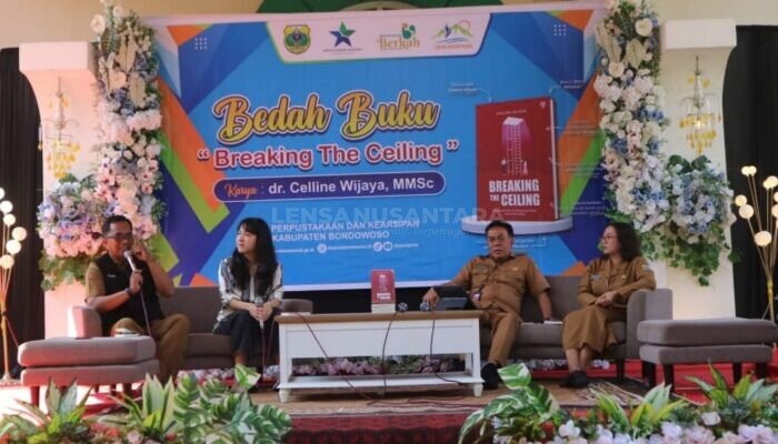 Sajikan Diskusi Inspiratif, Bedah Buku “Breaking the Ceiling” Semarakkan Festival Literasi Bondowoso