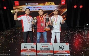 Buktikan Layanan Servis Motor Terbaik, Astra Motor Kalimantan Timur 2 Sabet Best Main Dealer di Technical Skill Contest 2026