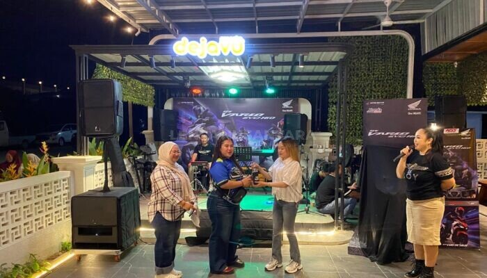 Sapa Warga Sangatta, Astra Motor Kalimantan Timur 2 Hadirkan Mini Launching New Honda Vario Evo 160
